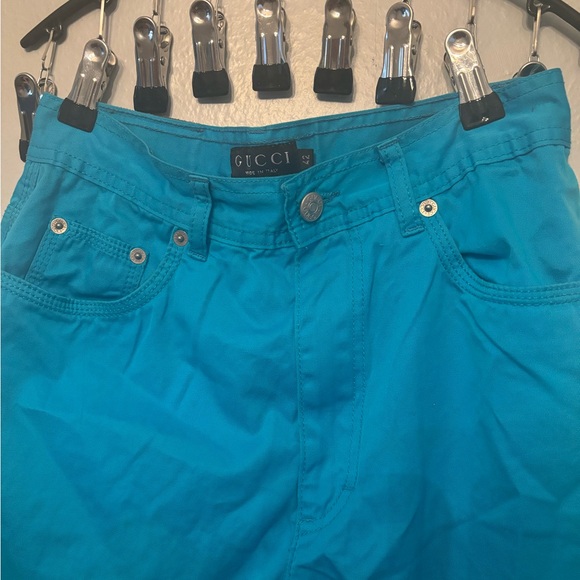 Rare Gucci Women’s  Blue Jeans (42) US 6 - Picture 4 of 7